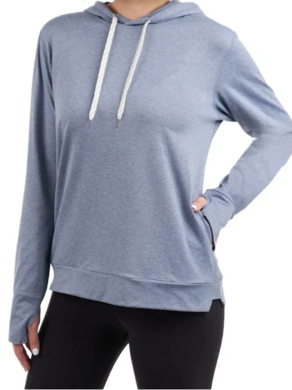 Kirkland Signature Women's Lightweight Hoodie Moisture Wicking Side Pockets S